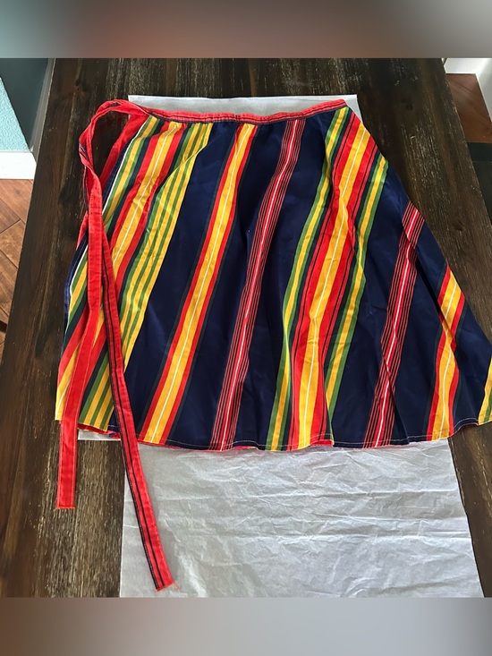 ILGWU Dresses & Skirts - RARE VINTAGE ILGWU Beautiful 1974 's vintage rainbow PRIDE skirt WRAP